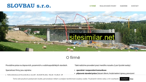 slovbau.cz alternative sites