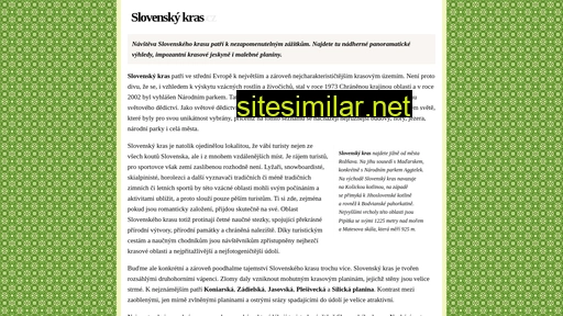 slovenskykras.cz alternative sites