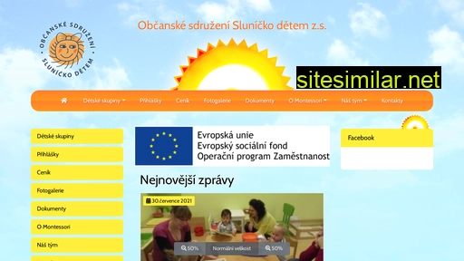slunicko-detem.cz alternative sites