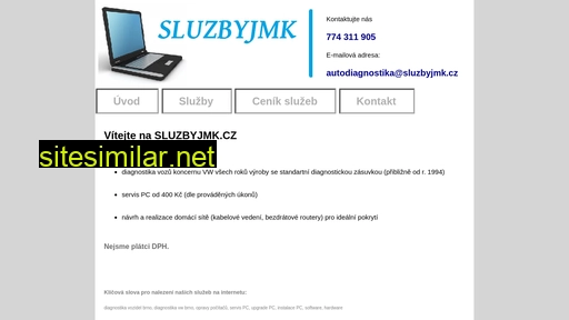 sluzbyjmk.cz alternative sites