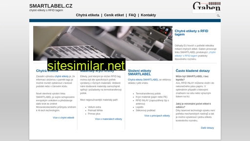 smartlabel.cz alternative sites