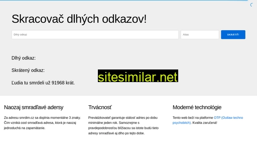 smrdim.cz alternative sites