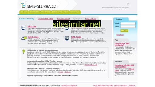 sms-sluzba.cz alternative sites