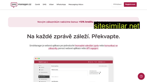 smsmanager.cz alternative sites