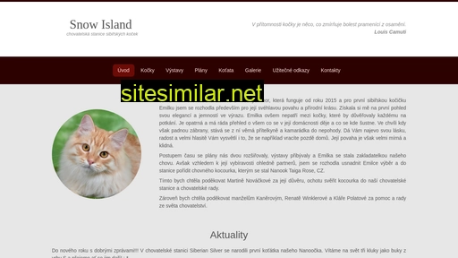 snow-island.cz alternative sites