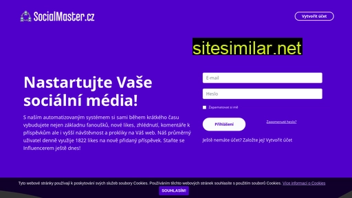 socialmaster.cz alternative sites
