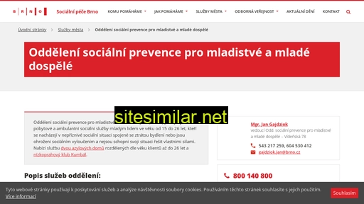 socialnipece.brno.cz alternative sites