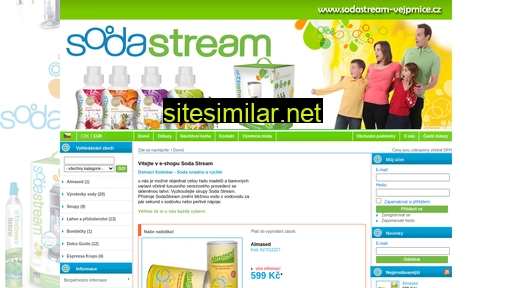 sodastream-vejprnice.cz alternative sites