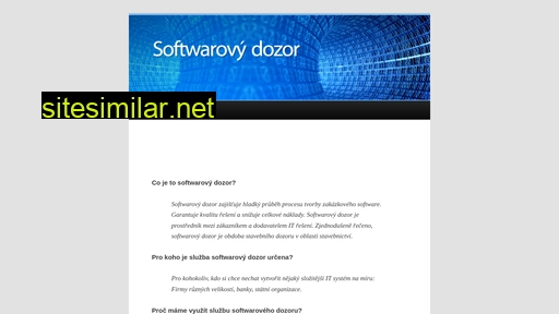 softwarovydozor.cz alternative sites