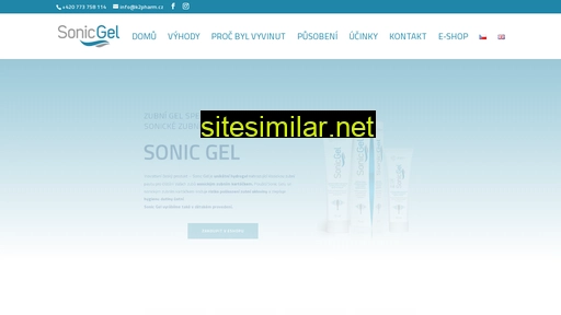 sonicgel.cz alternative sites