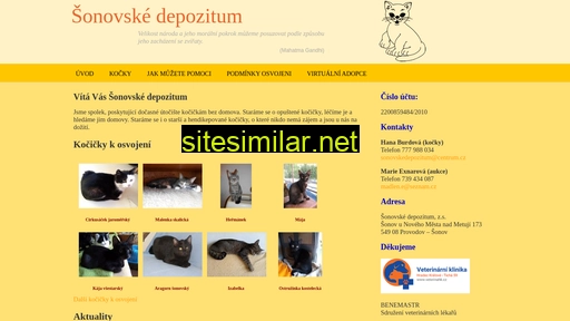 sonovskedepozitum.cz alternative sites
