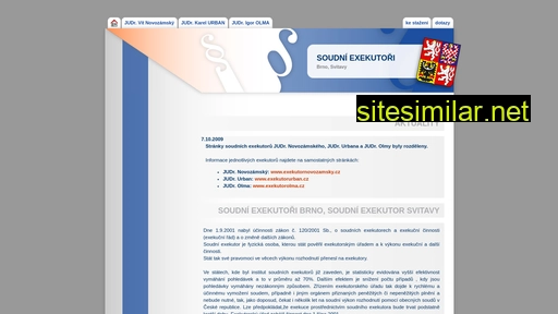 soudni-exekutori.cz alternative sites