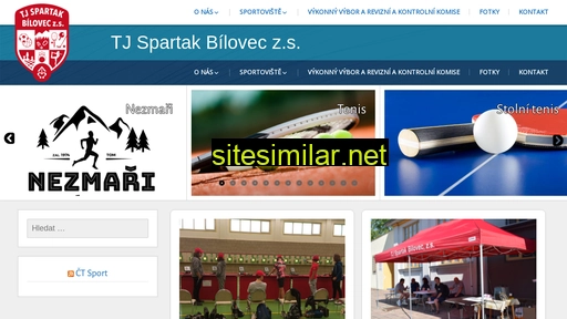 spartakbilovec.cz alternative sites
