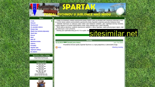 Spartakrychnov similar sites