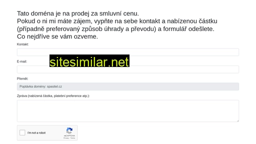 spasitel.cz alternative sites