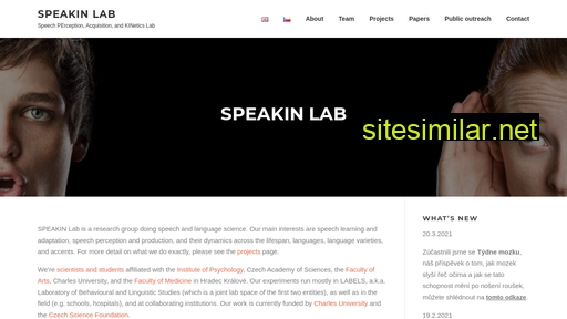 speakinlab.cz alternative sites