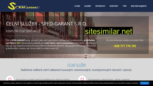 spedgarant.cz alternative sites
