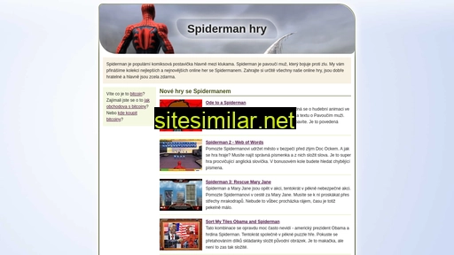 spiderhry.cz alternative sites