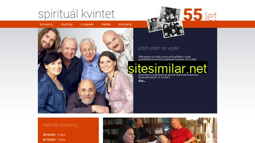 spiritualkvintet.cz alternative sites