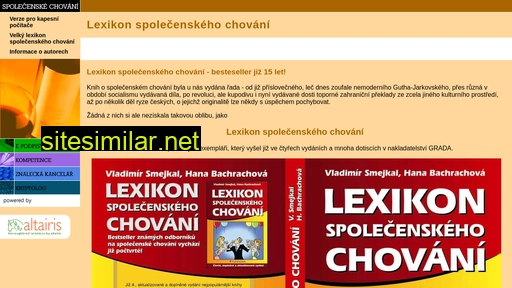 spolecenske-chovani.cz alternative sites