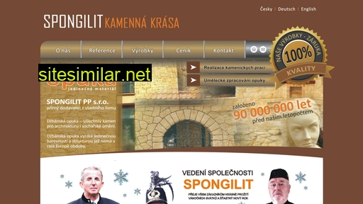 spongilit.cz alternative sites