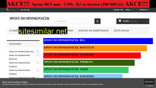 sponydosponkovacek.cz alternative sites