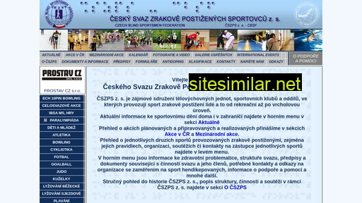 sport-nevidomych.cz alternative sites