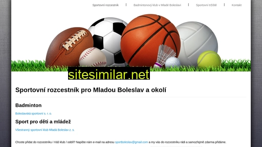 Sportboleslav similar sites