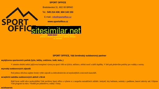 sportoffice.cz alternative sites
