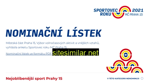 sportovecpraha15.cz alternative sites