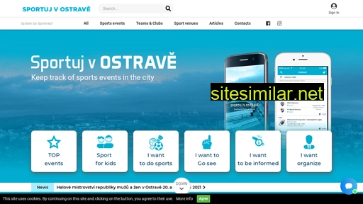 sportujvostrave.cz alternative sites