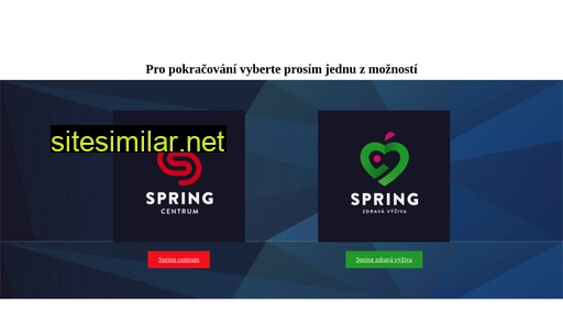 springcentrum.cz alternative sites