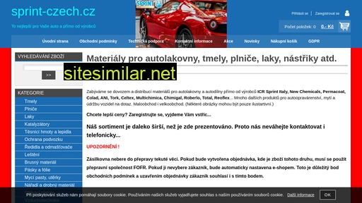 sprint-czech.cz alternative sites