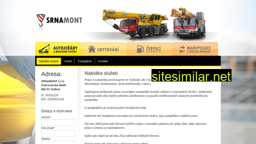 srnamont.cz alternative sites