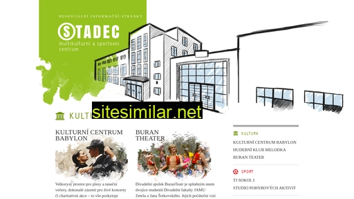 stadec.cz alternative sites