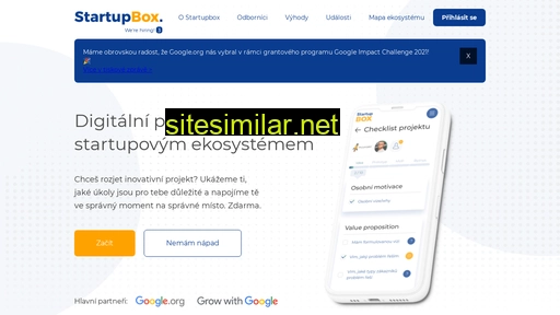 startupbox.cz alternative sites