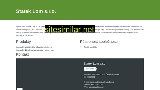 stateklom.cz alternative sites