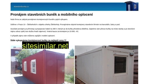 stavebnibunky.cz alternative sites