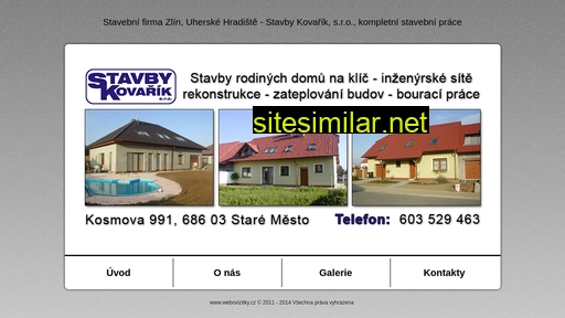 stavebnifirmazlin.cz alternative sites