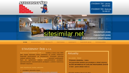 stavebninyskb.cz alternative sites
