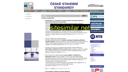 stavebnistandardy.cz alternative sites
