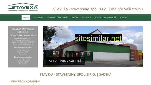 stavexa.cz alternative sites