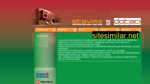 stavimesdotaci.cz alternative sites