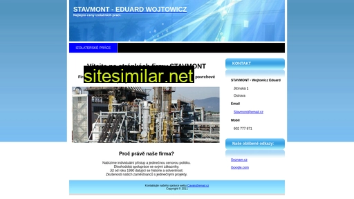 stavmont-izolace.cz alternative sites