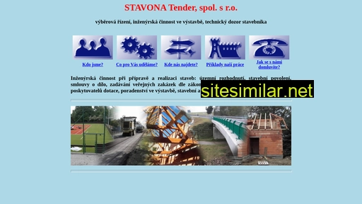 stavonatender.cz alternative sites