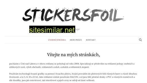 stickersfoil.cz alternative sites