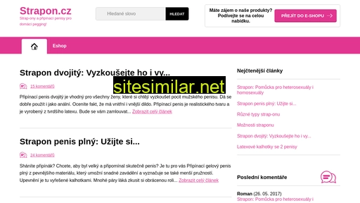 strapon.cz alternative sites