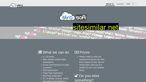 Strasoft similar sites