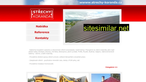 strechy-koranda.cz alternative sites
