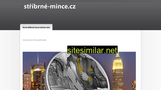 stribrne-mince.cz alternative sites